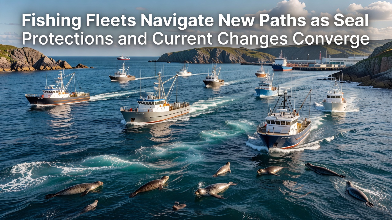 Fishing Fleets Navigate New Paths as Seal Protections and Current Changes Converge